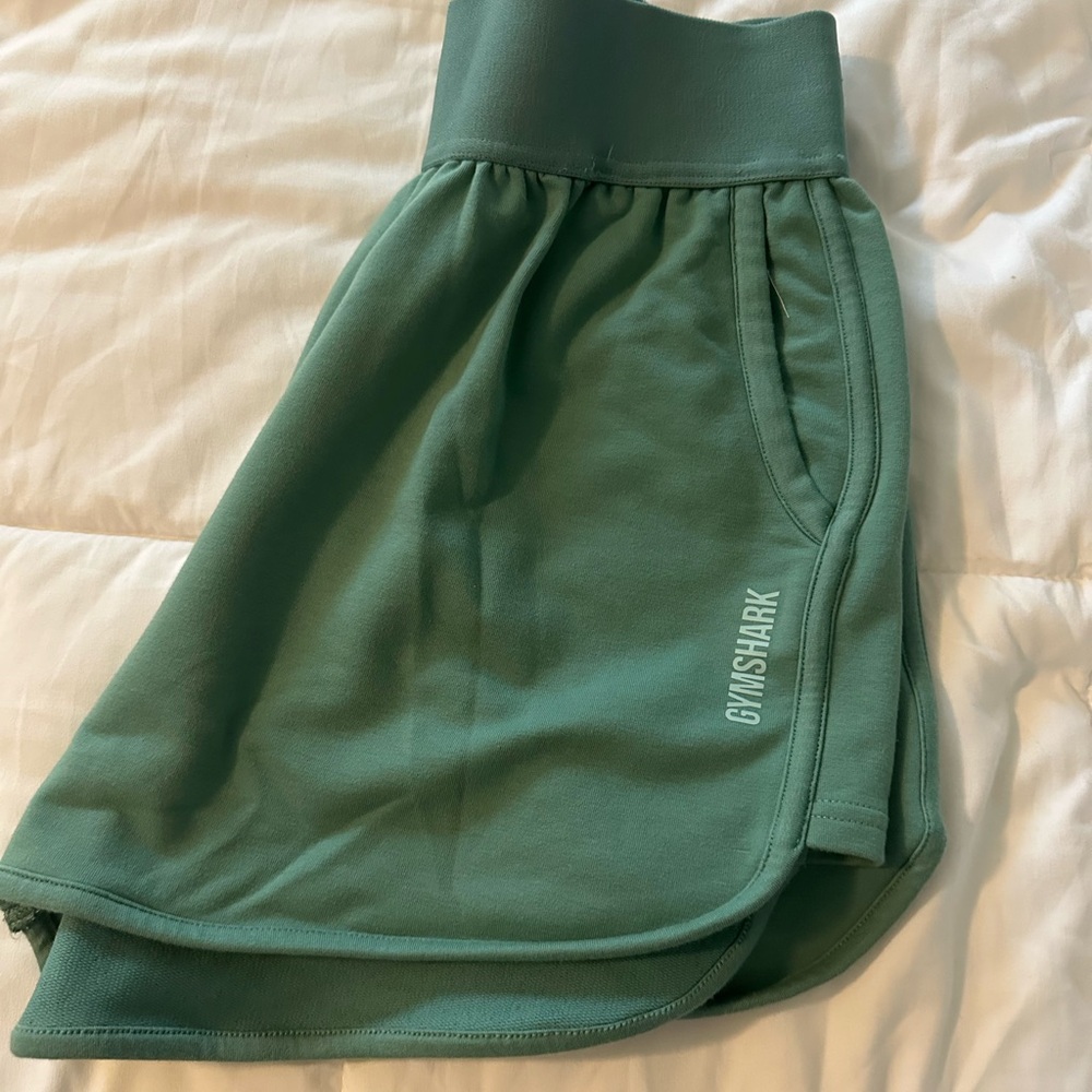 Gymshark Green Athletic Shorts